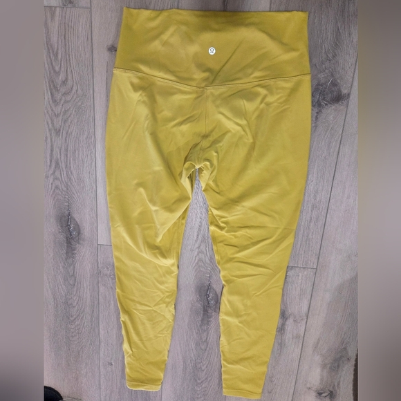 Lululemon Athletica Vibrant Yellow Leggings - Picture 5 of 8